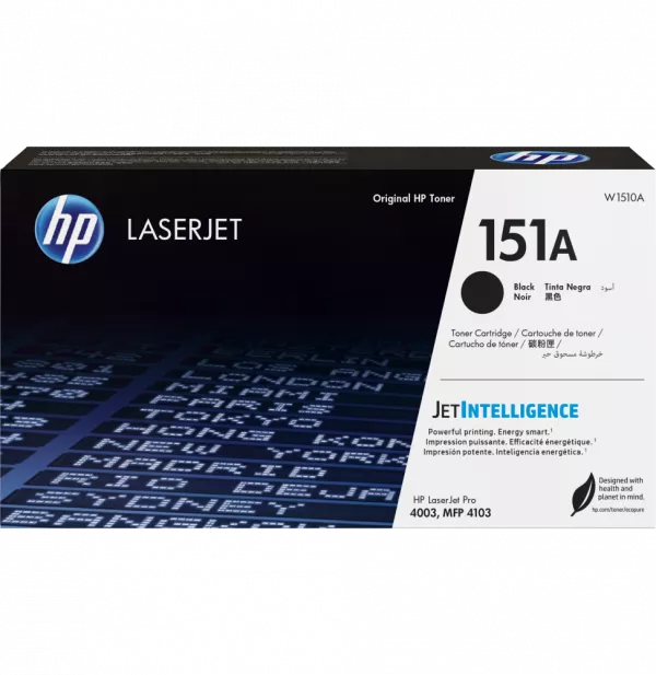 HP 151A Noir - Toner HP LaserJet d'origine (W1510A)