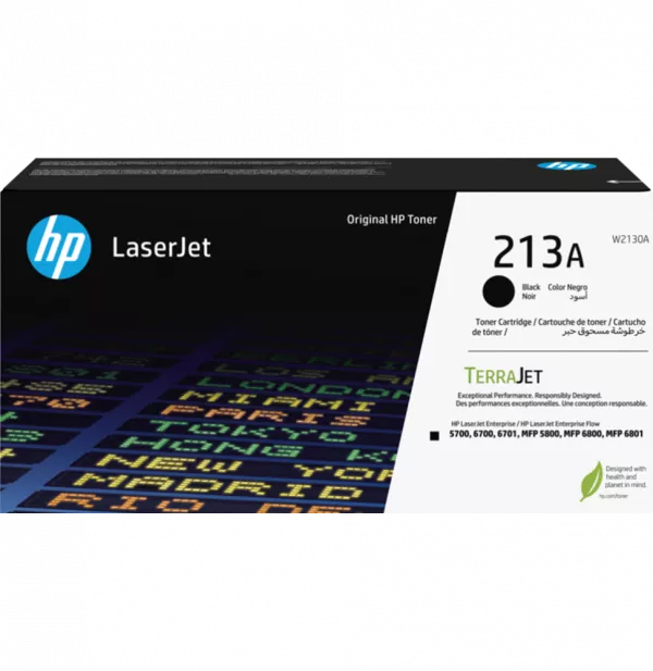 HP 213A Noir (W2130A) - Toner HP LaserJet d'origine