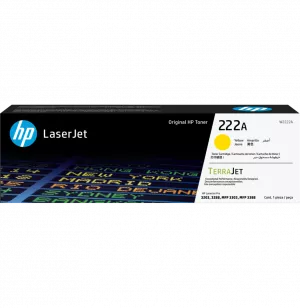 HP 222A Jaune (W2222A) - Toner HP LaserJet d'origine