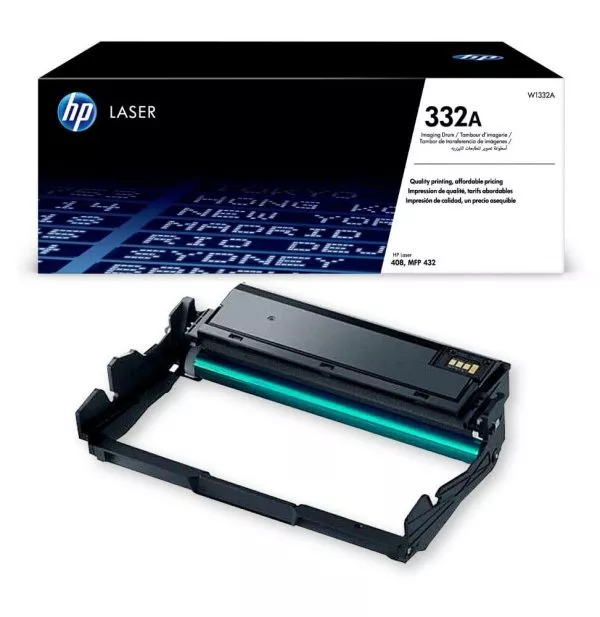 HP 332A Noir (W1332A) - Tambour d'imagerie Laser d'origine