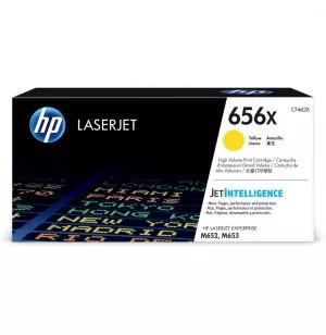 HP 656X Toner jaune LaserJet authentique grande capacité 656X Toner jaune HP LaserJet authentique grande capacité (CF462X)
