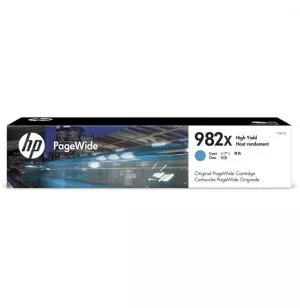 HP 982X Cyan - Cartouche d'encre grande capacité HP d'origine (T0B27A)