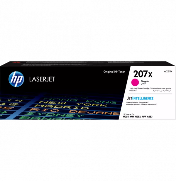 HP Toner magenta LaserJet 207X authentique grande capacité (W2213X)