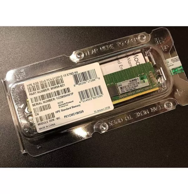 HPE 8GB 2Rx8 PC4-2133P-E-15 STND Kit (805669-B21)