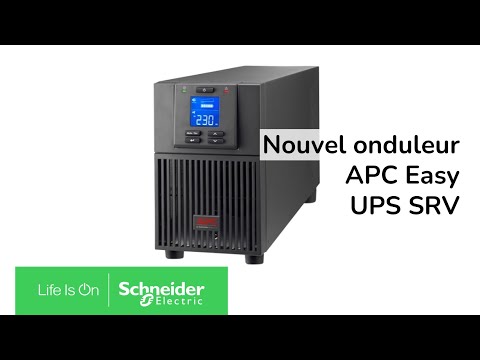 Onduleur On-line APC Easy UPS SRV SRV2KI - 1600 W / 2000 VA - 4 prises C13