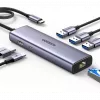 HUB Ugreen Revodok 1061 USB-C 6 en 1 Supporte PD (Power Delivery) 100W Recharge (15598)