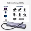 HUB Ugreen Revodok 1061 USB-C 6 en 1 Supporte PD (Power Delivery) 100W Recharge (15598)