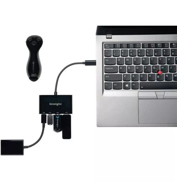 Hub USB-C Kensington CH1000 4 ports (K39124EU)