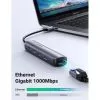 Hub USB-C Ugreen 5 en 1 Supporte PD (Power Delivery) 100W Recharge (10919)