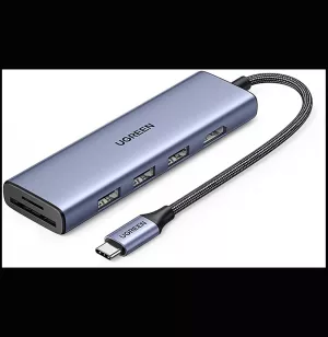 HUB USB-C Ugreen 6 en 1 - 4K (20956A)