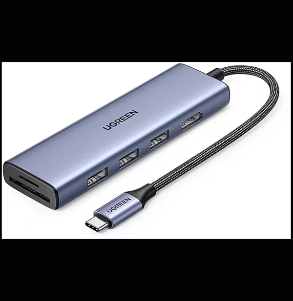 HUB USB-C Ugreen 6 en 1 - 4K (20956A)