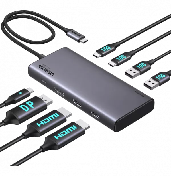 Hub USB-C Ugreen Revodok 8 en 1 (35625)