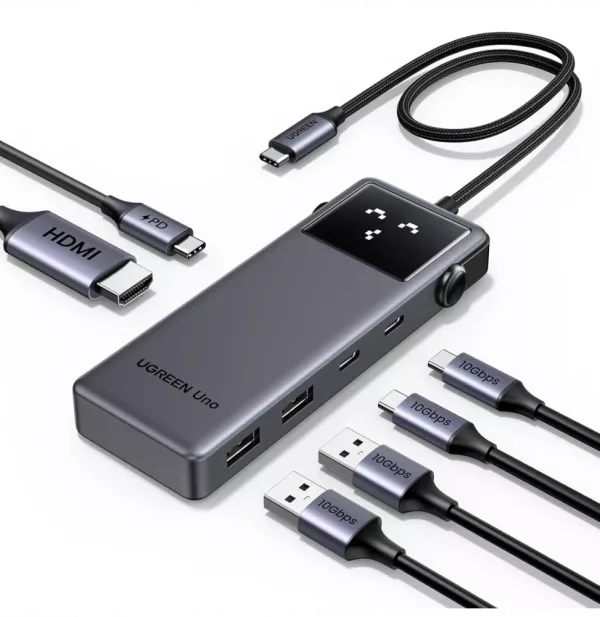 Hub USB-C Ugreen Uno 6-in-1 USB-C (35998)