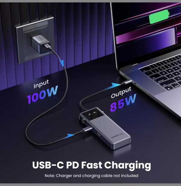 Hub USB-C Ugreen Uno 6-in-1 USB-C (35998)