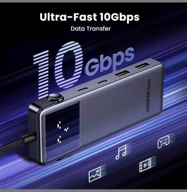 Hub USB-C Ugreen Uno 6-in-1 USB-C (35998)