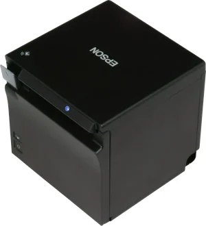 Imprimante de tickets Epson TM-m30II (112): USB + Ethernet + NES + BT, Black, PS, EU (C31CJ27112)