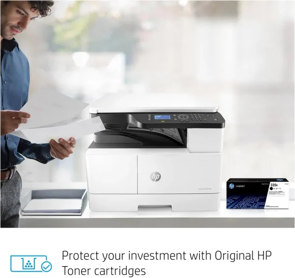 Imprimante A3 multifonction Monochrome HP LaserJet M438n (8AF43A)
