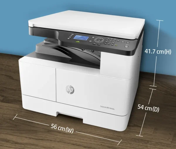 Imprimante A3 multifonction Monochrome HP LaserJet M438n (8AF43A)