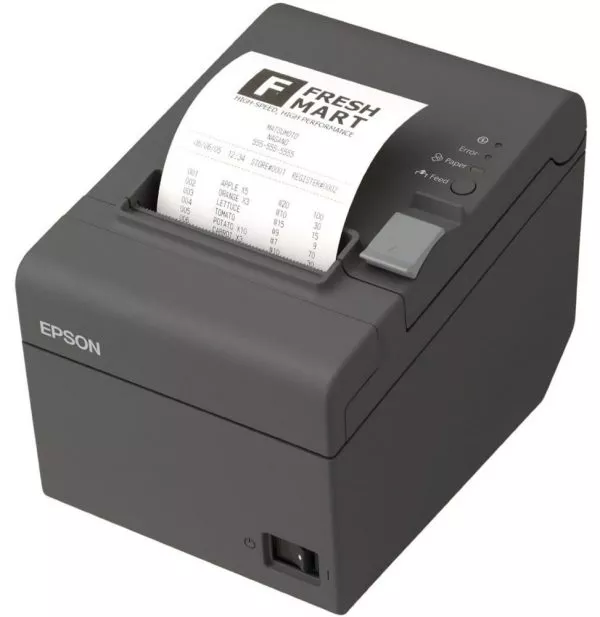 Imprimante thermique de tickets PDV Epson TM-T20II (007) USB et Ethernet, PS, EDG, EU (C31CD52007)