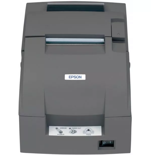 Imprimante ticket à impact Epson TM-U220B USB noire (avec alim - sans cordon secteur)