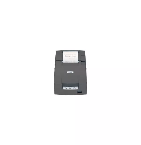 Imprimante de tickets à impact Epson TM-U220D Série noire (Avec alimentation - Sans cordon secteur)
