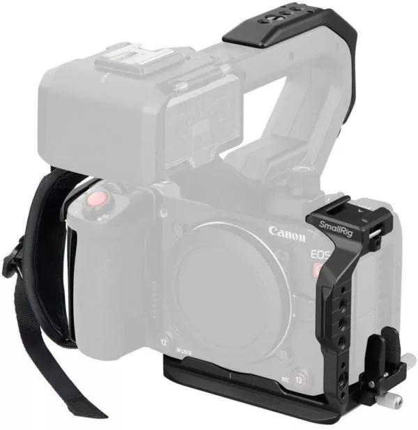Kit cage SmallRig 5657 pour Canon EOS C50 avec extension de poignée XLR (6941590026466)