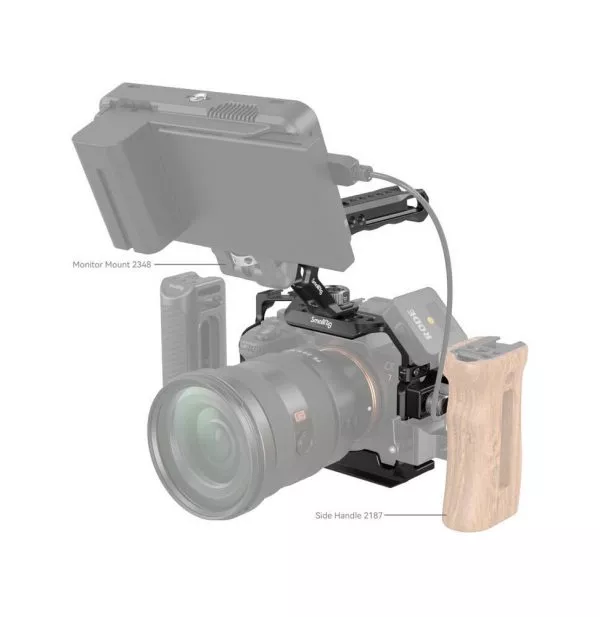 Kit de cage de base SmallRig 3668B pour certains appareils photo de la série Sony Alpha (6941590009728)