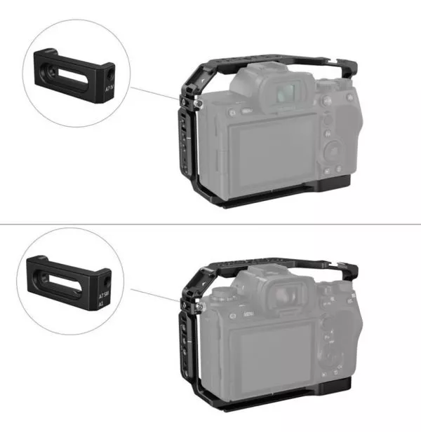 Kit de cage de base SmallRig 3668B pour certains appareils photo de la série Sony Alpha (6941590009728)