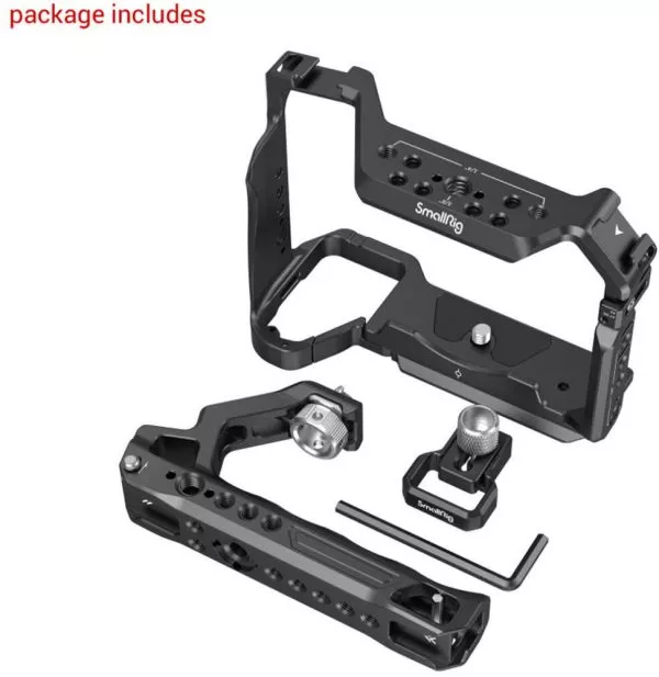 Kit de cage de base SmallRig 3668B pour certains appareils photo de la série Sony Alpha (6941590009728)