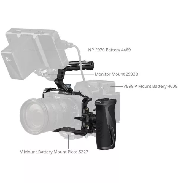 Kit de cage de caméra SmallRig Advanced pour Nikon ZR (6941590024721)