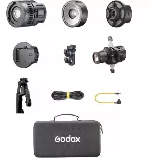 Kit de fixation par projection Godox RS60R 1K avec RGB LED Monolight (6952344241271)