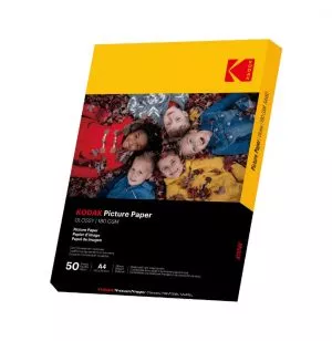Kodak Papier Photo Brillant Pack 50 feuilles 180g (926798912649)