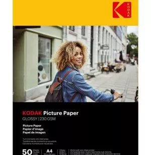 Kodak Papier Photo Brillant Pack 50 feuilles 230g (926798912670)