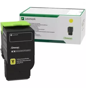 Lexmark CS/CX421 52x 62x jaune - Cartouche de toner d'origine (78C50Y0)