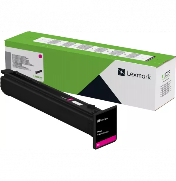 Lexmark CS963, CX961, 962, 963 Programme de retour Cartouche de toner Magenta (77L5HM0)