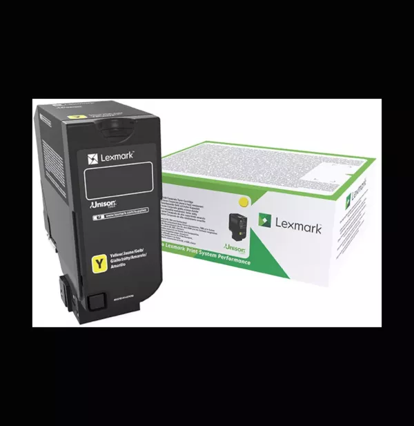 Lexmark CX725 Cartouche de toner Corporate jaune haute capacité (84C2HYE)