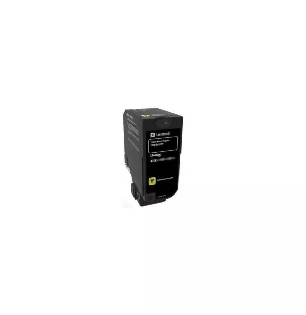 Lexmark CX725 Cartouche de toner Original Jaune (24B6719)