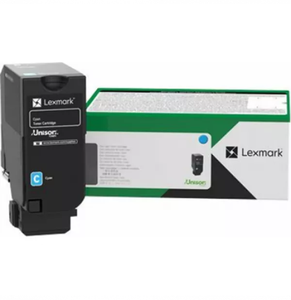 Lexmark CX735 Cartouche de toner du programme de retour Cyan (81C8XC0)