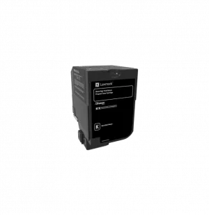 Lexmark CX735 Cartouche de toner du programme de retour Noir (81C8XK0)