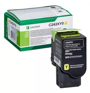 Lexmark Jaune (C235HY0) - Toner Lexmark programme de retour - 2300