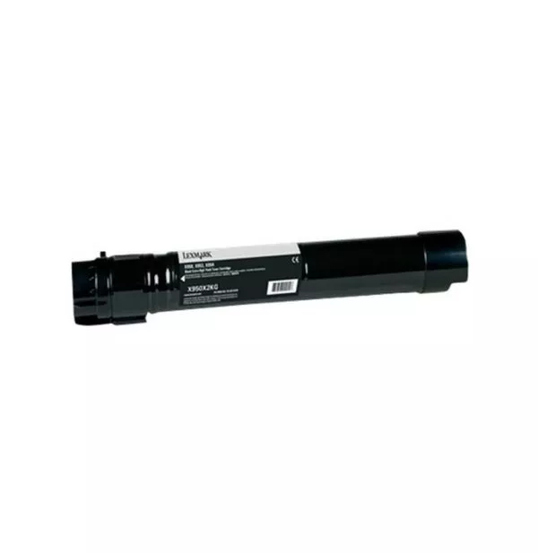 Lexmark X950, 952, 954 Noir - Cartouche de toner d'origine (X950X2KG)