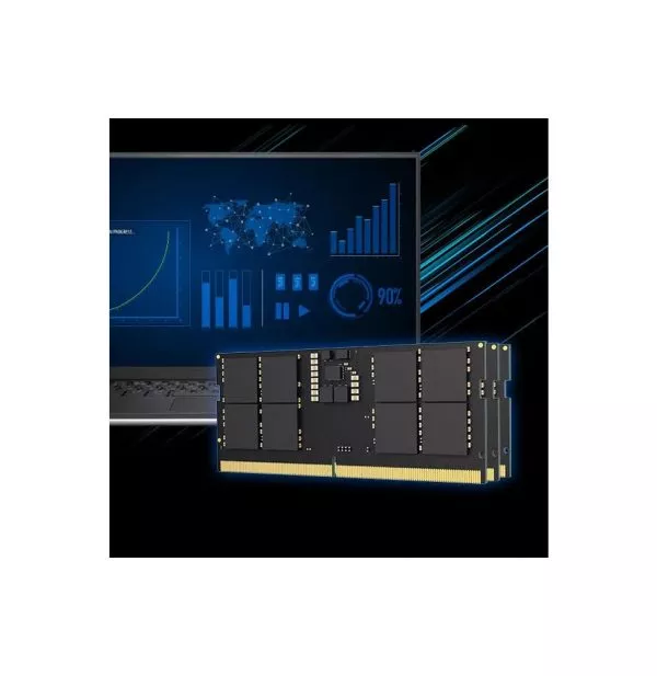 Barrette mémoire Lexar SO-DIMM 8 Go DDR5 5600 MHz - PC Portable (LD5S08G56C46ST-BGS)