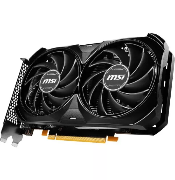MSI GEFORCE RTX 4060 VENTUS 2X BLACK 8G OC carte graphique NVIDIA 8 Go GDDR6 (GEFORCE RTX 4060 VENTUS 2X BLACK 8G OC)