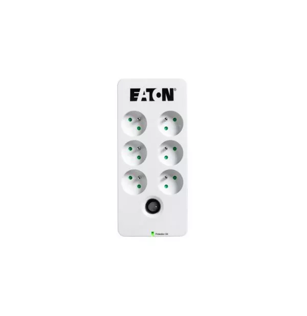 Multiprise parasurtenseur Eaton Boîtier de Protection PB6F 6 prises FR