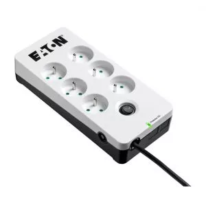 Multiprise parasurtenseur Eaton Boîtier de Protection PB6F 6 prises FR