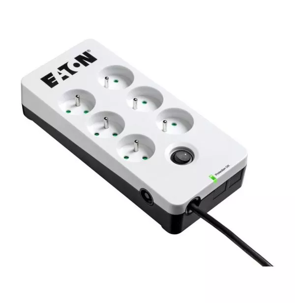 Multiprise parasurtenseur Eaton Boîtier de Protection PB6F 6 prises FR