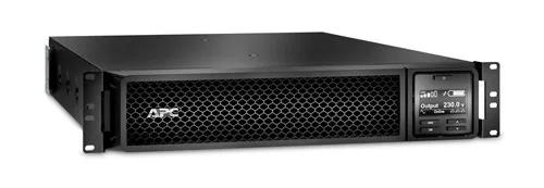 Onduleur APC ON-LINE double conversion Smart-UPS SRT 3 000VA Rack 230V avec carte réseau (SRT3000RMXLI-NC)
