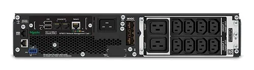 Onduleur APC ON-LINE double conversion Smart-UPS SRT 3 000VA Rack 230V avec carte réseau (SRT3000RMXLI-NC)