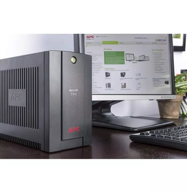 Onduleur Line-interactive APC BACK-UPS BX700U-FR - 390 W / 700 VA - 3 prises FR