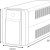 Onduleur Line-interactive APC BACK-UPS BX1200MI-FR - 650 W/ 1200VA - 4 prises Fr (Schuko) Onduleur Line-interactive APC BACK-UPS BX1200MI-FR - 650 W/ 1200VA - 4 prises Fr (Schuko)